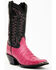 Image #1 - Idyllwind Women's All In Exotic Caiman Western Boots - Pointed Toe, Fuchsia, hi-res