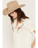 Image #2 - Sendero Provisions Women's Prairie Rose Embroidered Short Sleeve Button-Down Blouse, White, hi-res