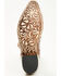 Image #7 - El Dorado Women's Camille Exotic Ostrich Tall Western Boots - Snip Toe, Brass, hi-res