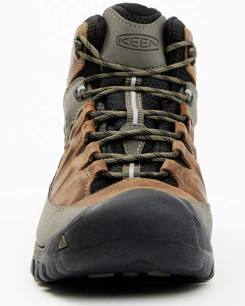 Image #4 - Keen Men's Targhee III Waterproof Hiking Boots - Soft Toe, Grey, hi-res