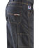 Image #2 - Cinch Men's Blue Label Carpenter WRX Flame Resistant Jeans - 38" Inseam, Dark Rinse, hi-res