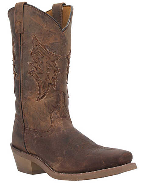 Image #1 - Laredo Men's Nico Western Boots - Square Toe, Taupe, hi-res