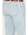 Image #4 - Justin Men's J1 Original Light Wash Modern Slim Straight Stretch Denim Jeans, Light Wash, hi-res