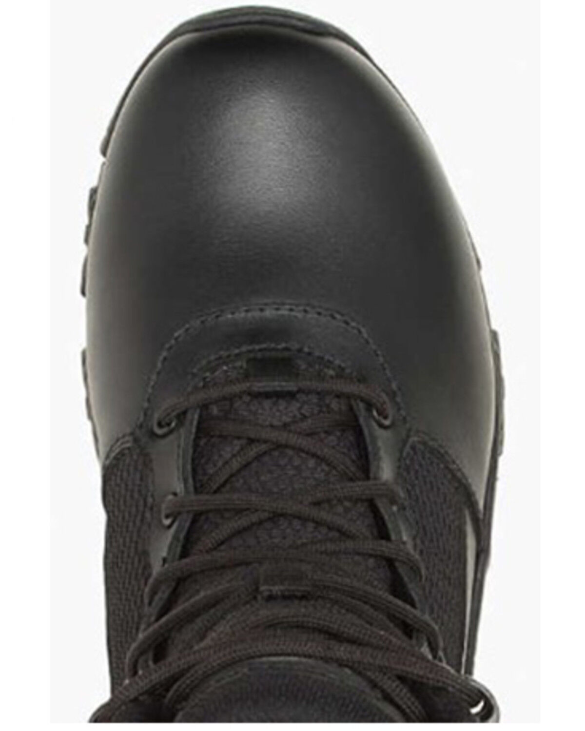 Image #5 - Merrell Men's Moab 3 8" Tactical Response Zip Waterproof Boots - Soft Toe, Black, hi-res