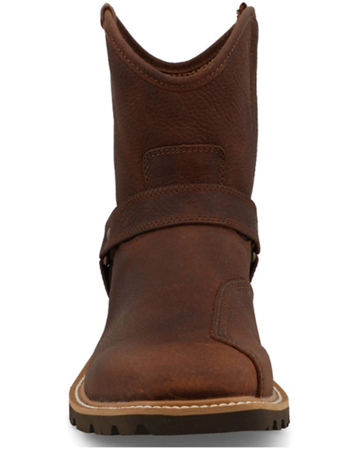 Image #4 - Twisted X Men's Tech X™ Motorcycle Boots - Broad Square Toe, Brown, hi-res