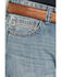 Image #2 - Rock & Roll Denim Men's Double Barrel Medium Vintage Wash Relaxed Stretch Denim Jeans, Medium Wash, hi-res