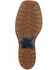 Image #7 - Tony Lama Men's Bowie Western Boots - Broad Square Toe, Brown, hi-res