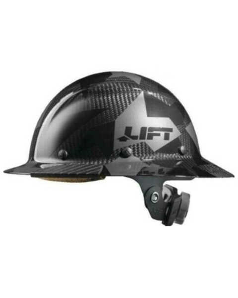 Image #4 - Lift Safety Men's Dax Carbon Fiber Full Brim Hard Hat, Black, hi-res