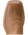 Image #4 - Ariat Women's Round Up Western Boots - Square Toe , Brown, hi-res