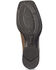 Image #5 - Ariat Men's Booker Ultra Bantamweight Chukka Boots - Square Toe, Brown, hi-res