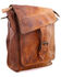 Image #2 - Bed Stu Women's Ainhoa Leather Crossbody Purse, Coffee, hi-res