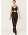 Band of the Free Women's Firecracker Top, Black, hi-res