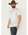 Image #2 - American Fighter Men's Lost Springs Camo Print Short Sleeve T-Shirt, White, hi-res