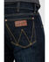 Image #5 - Wrangler Retro Men's Dax Dark Wash Slim Bootcut Stretch Denim Jeans, Indigo, hi-res