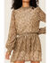 Image #3 - Show Me Your Mumu Women's Glitter Python Russo Ruffle Mini Dress, Multi, hi-res