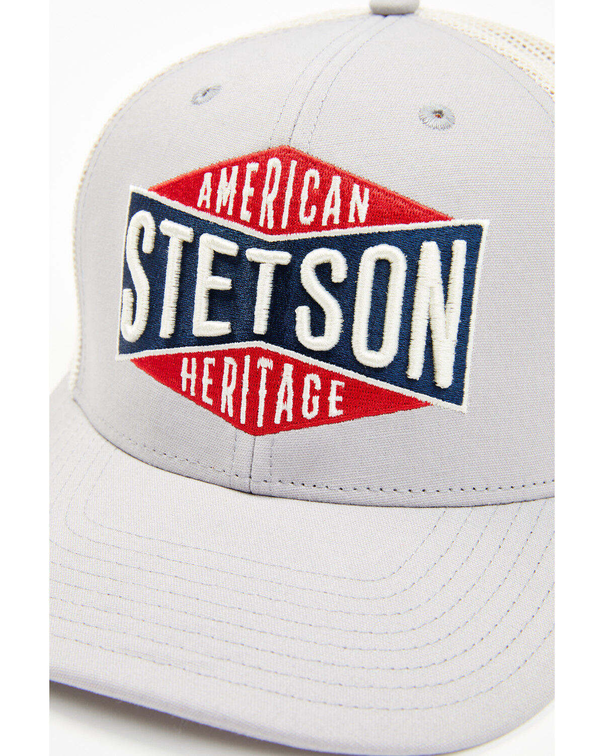Image #2 - Stetson Men's American Heritage Patch Trucker Cap, Tan, hi-res