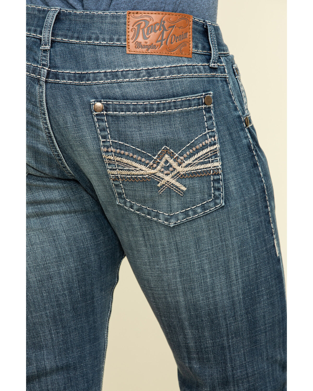 rock wrangler jeans