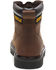 Image #4 - CAT Men's 6" Second Shift Lace-Up Work Boots - Round Toe, Dark Brown, hi-res