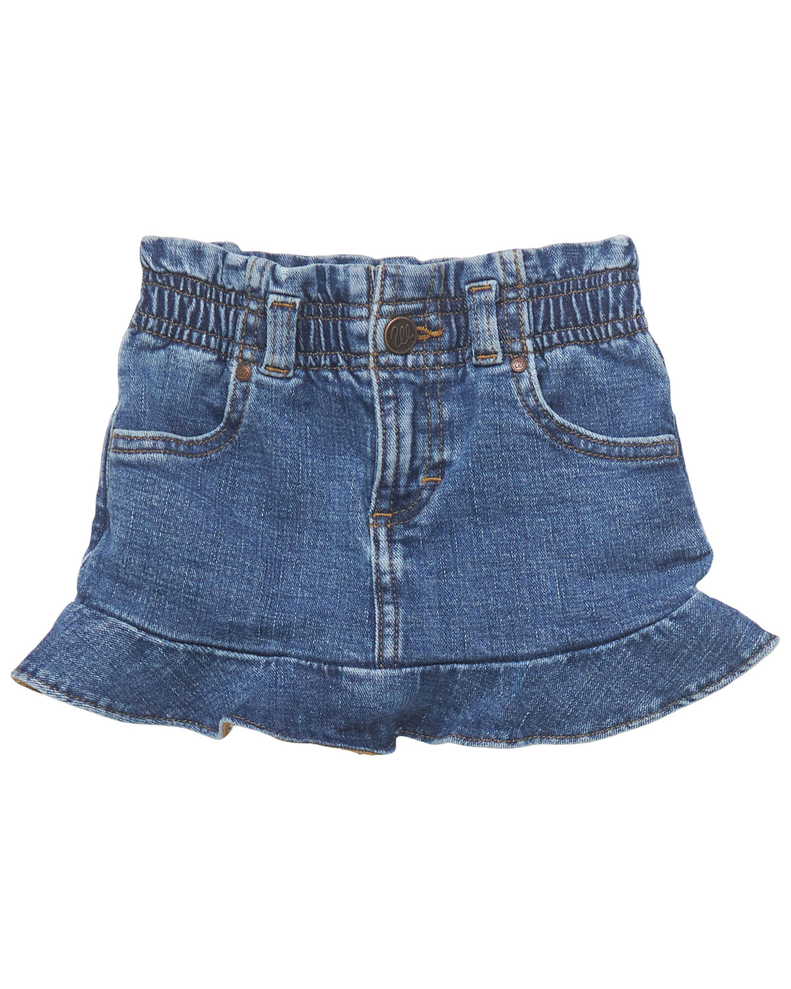 Wrangler Infant Girls Denim Skirt Sheplers