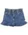 Image #1 - Wrangler Infant Girls' Denim Skirt, Blue, hi-res