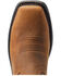 Image #4 - Ariat Men's Sierra Shock Shield Western Boots - Steel Toe, Brown, hi-res
