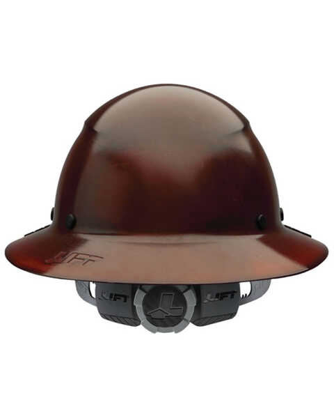 Image #3 - Lift Safety Dax Fiber Resin Full Brim Hard Hat , Brown, hi-res