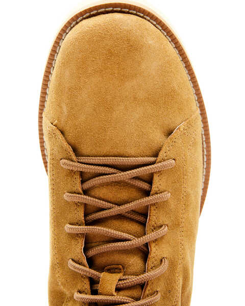 Image #6 - Wrangler Footwear Men's Heritage Wedge Boots - Round Toe, Brown, hi-res