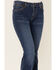 Image #2 - Wrangler Women's Aura Jennifer Dark Wash Bootcut Jeans, Blue, hi-res