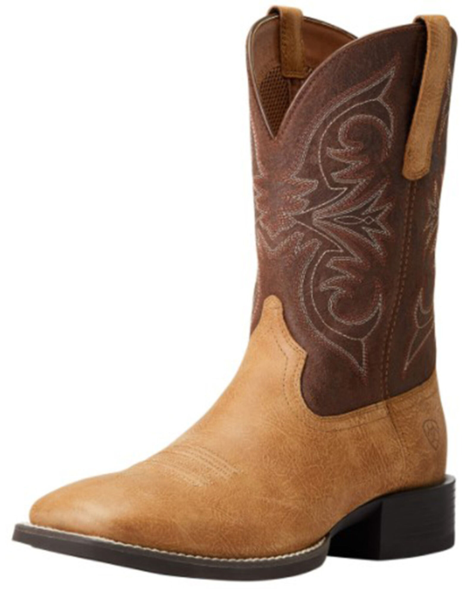 Ariat Men s Sport Pardner Performance Western Boots Broad Square Toe Sheplers
