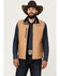 Image #1 - Cowboy Hardware Men's Buckskin Woodsman Tech Vest , Tan, hi-res
