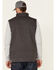 Ariat Men's Rebar Gray Washed Duracanvas Insulated Zip-Front Work Vest , Grey, hi-res