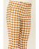 Image #2 - Hayden Girls' Checkered Plaid Print Stretch Pull On Pants , , hi-res