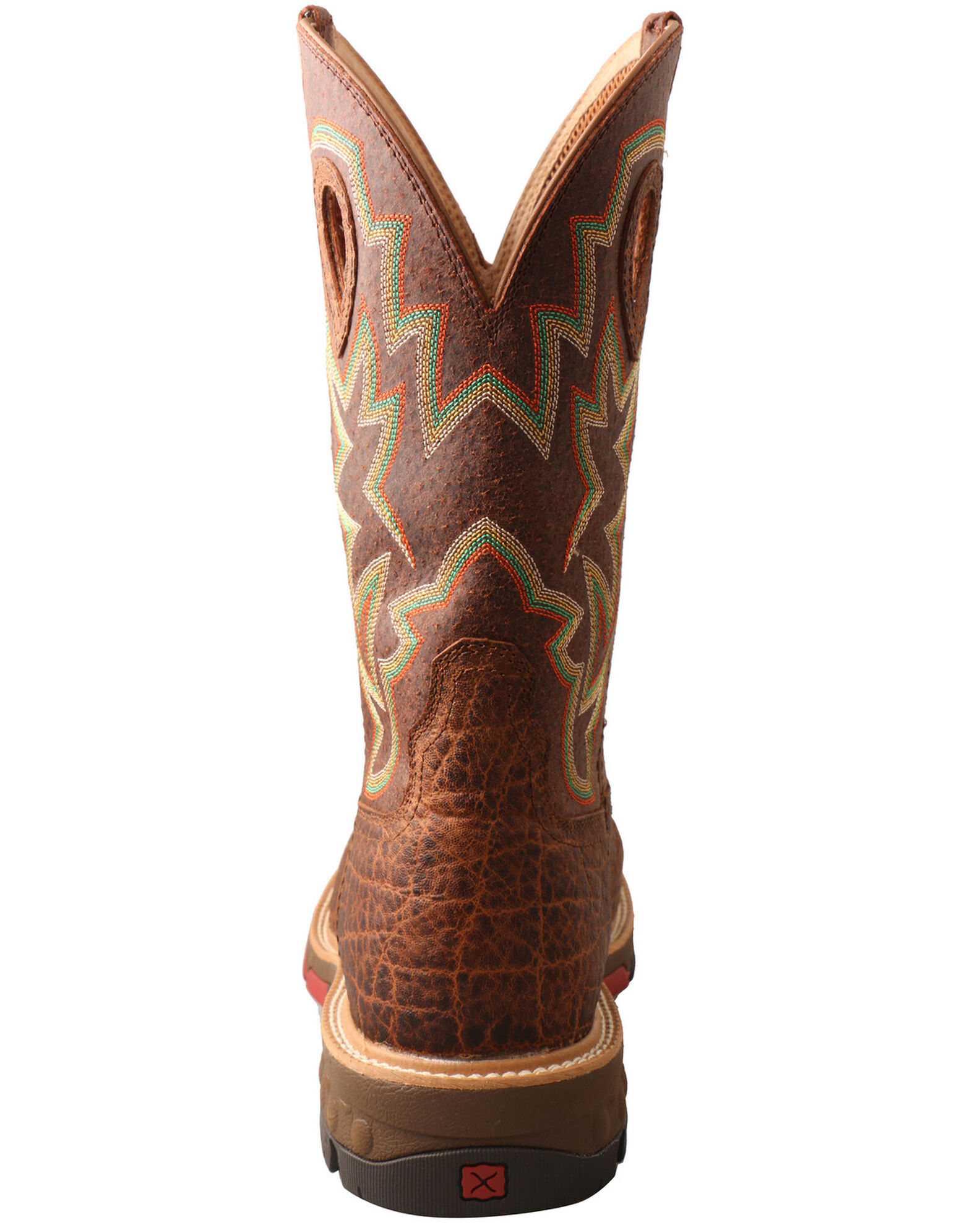 Image #4 - Twisted X Men's Tan Western Work Boots - Composite Toe, Tan, hi-res