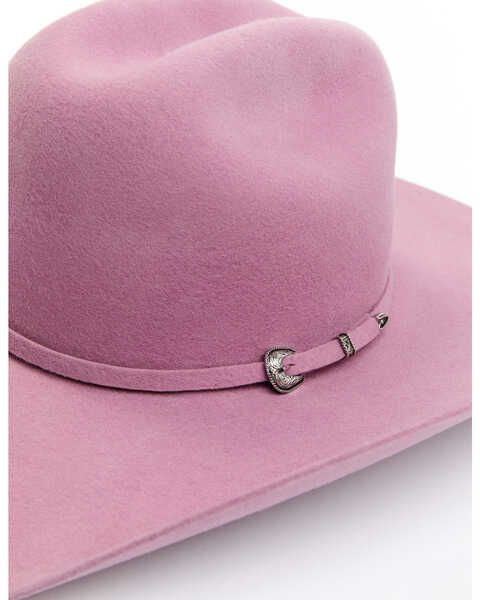 Image #2 - Serratelli 2X Felt Cowboy Hat, Lavender, hi-res