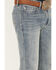 Hooey by Rock & Roll Denim Men's Revolver Light Vintage Wash Slim Straight Stretch Reflex Denim Jeans , Light Wash, hi-res