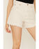 Rolla's Women's High Rise Mirage Shorts, White, hi-res