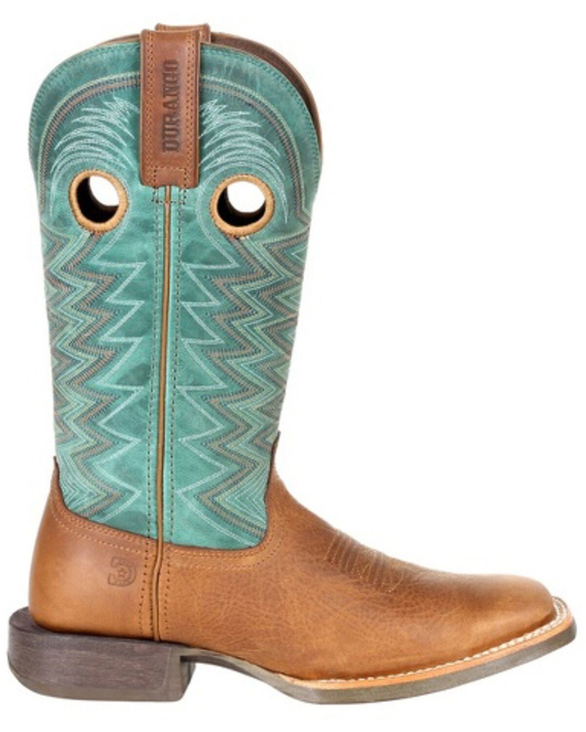 teal western boots