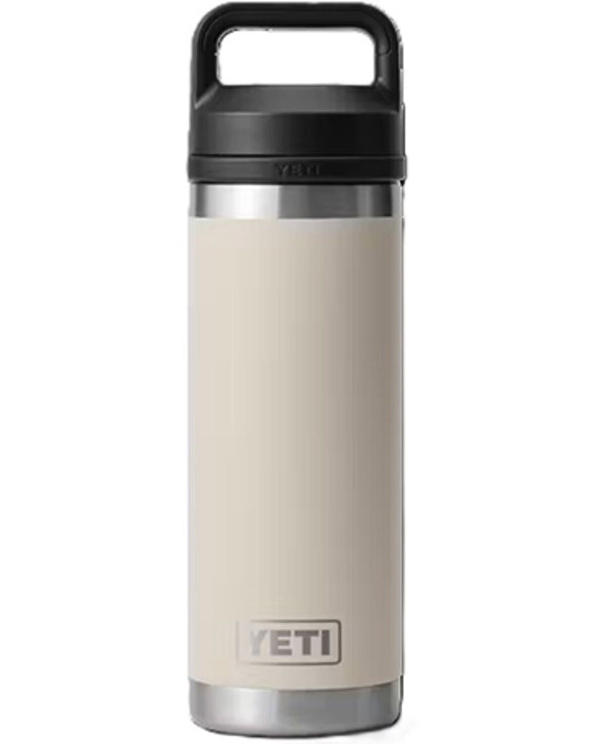 YETI Rambler&reg; Chug Cap 18oz Water Bottle, Taupe, hi-res