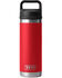 Image #1 - Yeti Rambler® 18oz Water Bottle with Chug Cap , Red, hi-res