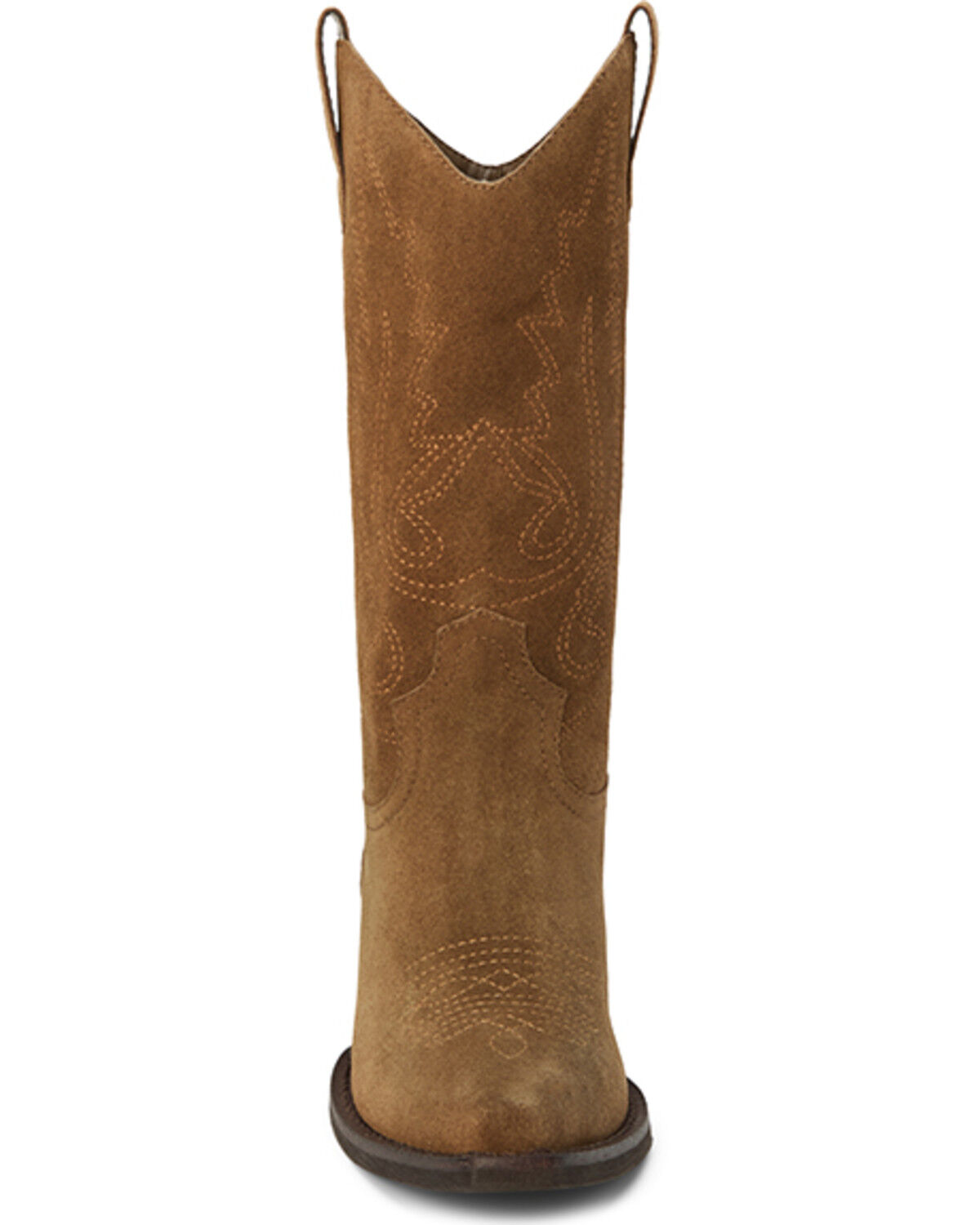 Image #4 - Matisse Women's Gaucho Suede Western Boots - Snip Toe, Brown, hi-res