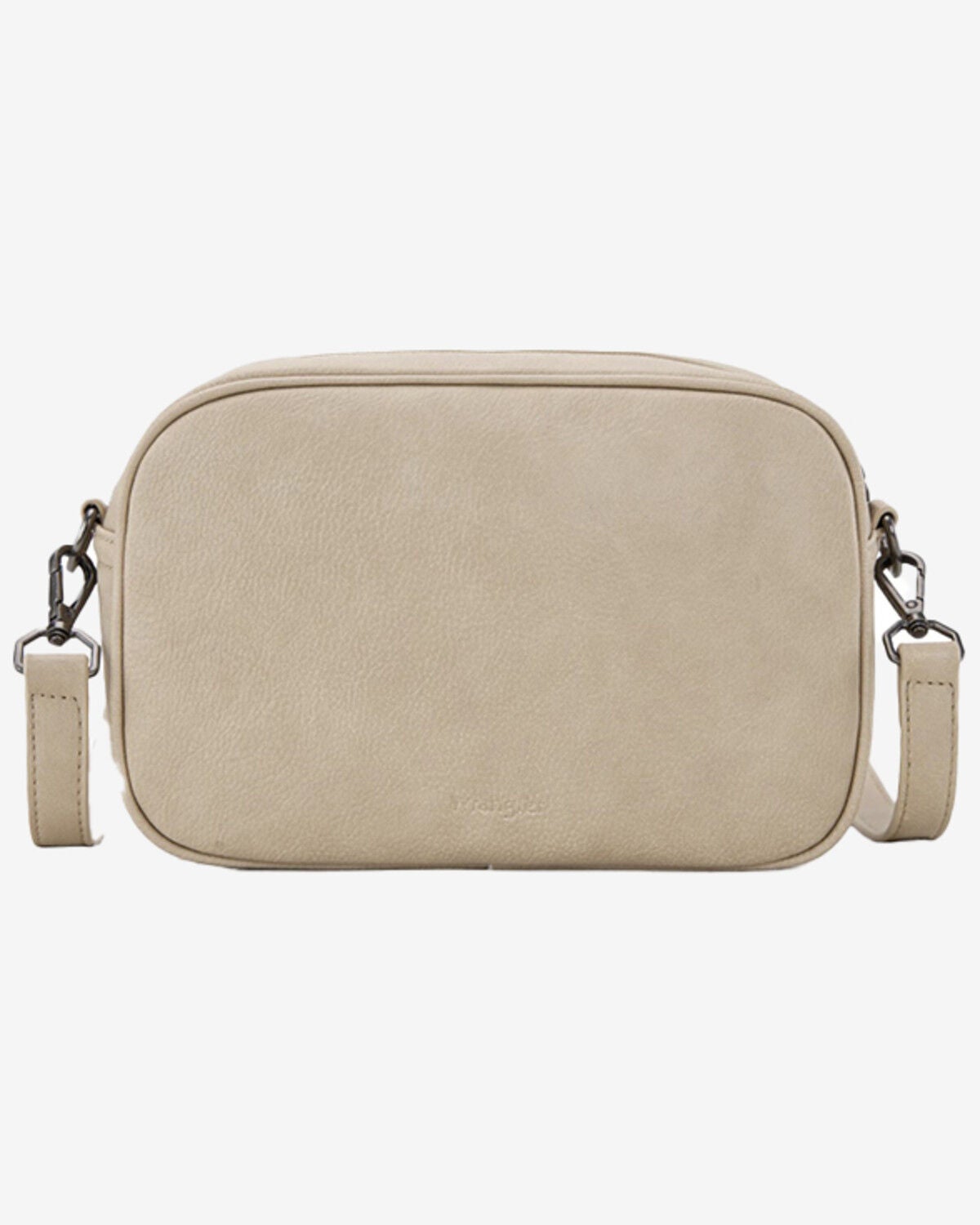 Image #2 - Wrangler Women's Sherpa Southwestern Print Canvas Crossbody Bag, Tan, hi-res