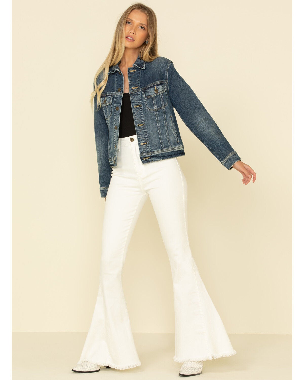 dark rinse denim jacket