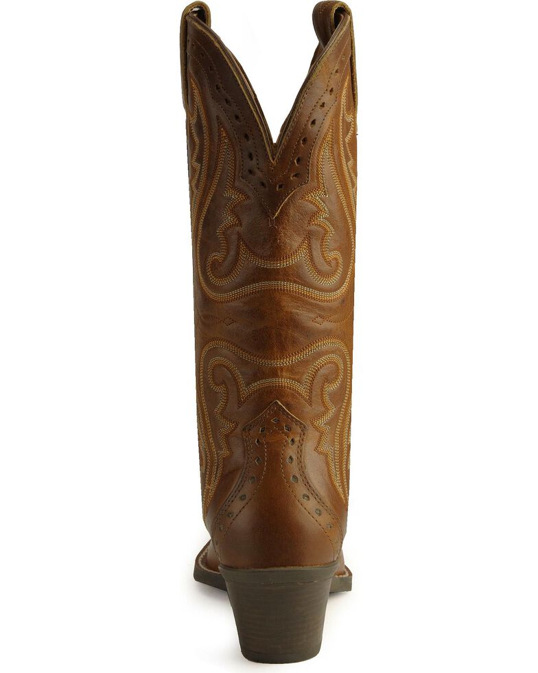 Ariat Heritage Western Cowgirl Boots - Snip Toe, Caramel, hi-res