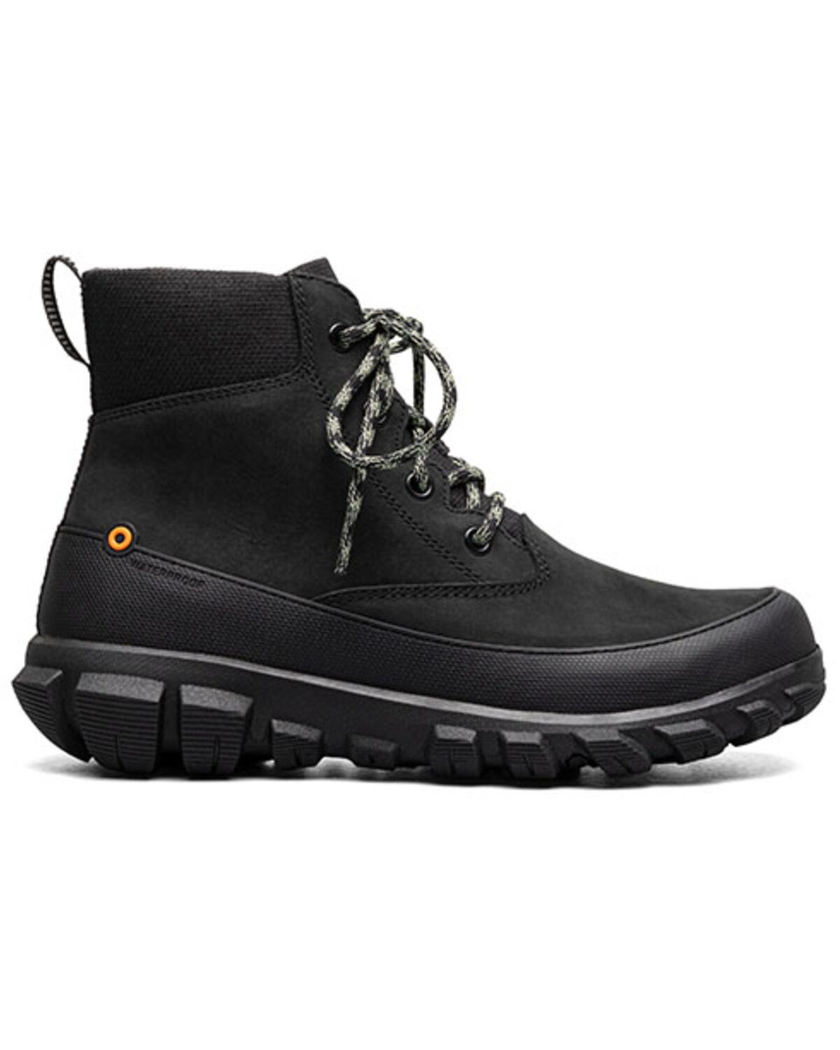 Image #2 - Bogs Women's Cedar Mid Lace Waterproof Boots - Round Toe, Black, hi-res