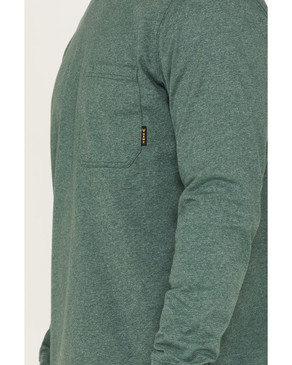 Image #2 - Hawx Men's Forge Work Pocket T-Shirt, Dark Green, hi-res