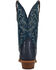 Image #5 - Dan Post Women's Tulip Exotic Lizard Western Boots - Snip Toe, Blue, hi-res