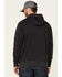 Ariat Men's Charcoal Rebar Workman 1/4 Zip Front Work Hooded Pullover, Charcoal, hi-res