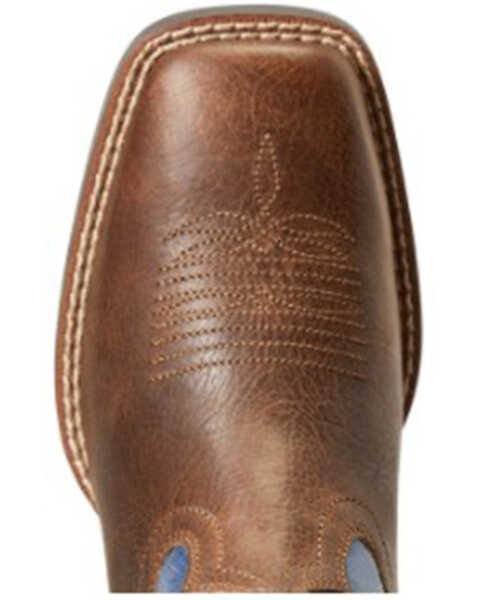 Image #4 - Ariat Boys' Koel VentTEK Western Boots - Broad Square Toe , Brown, hi-res