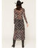 Image #3 - Idyllwind Women's Blackmoor Bandana Print Mesh Midi Skirt, Black, hi-res