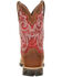 Image #4 - Durango Women's Rebel Waterproof Western Work Boots - Composite Toe , Brown, hi-res